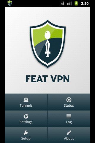 FEAT VPN for OpenVPN Screenshot1