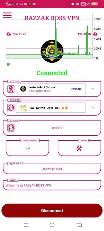 RAZZAK BOSS VPN Screenshot3