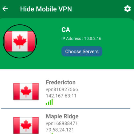 Hide Mobile VPN - Free Safe Internet Security Screenshot2