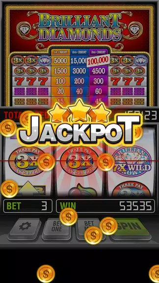 Brilliant Diamond Slot Machine Screenshot2