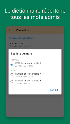 Verificateur Mot SCRABBLE Screenshot2