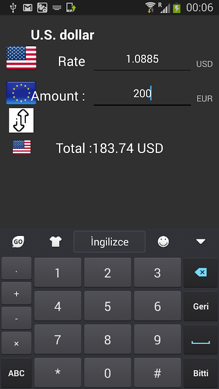 European Central Bank Exchange Screenshot2