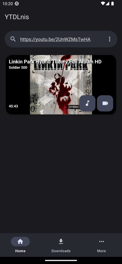 YTDLnis Downloader Mod Screenshot2