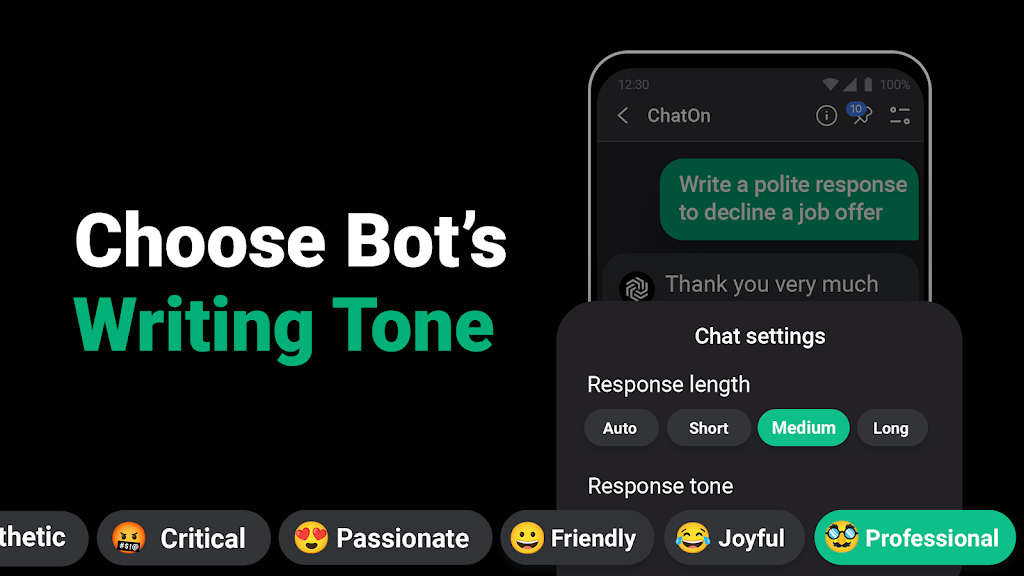 ChatOn – AI Chat Bot Assistant Mod Screenshot3