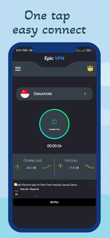 Epic VPN -  Fast & Secure VPN Screenshot1