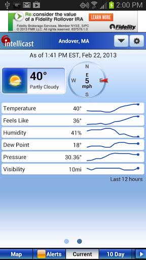 Intellicast Weather Screenshot2