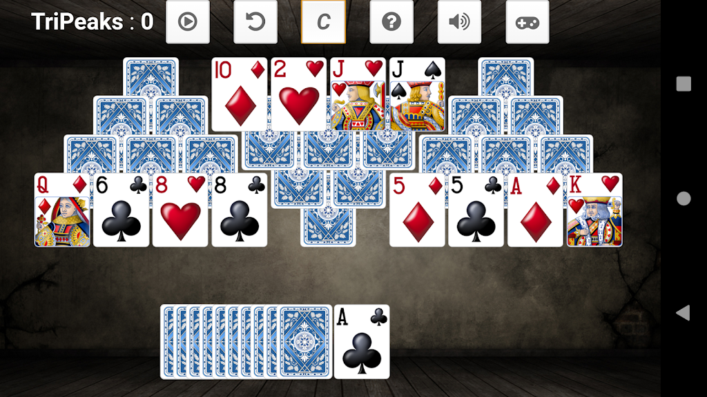 Tri-Peaks Solitaire Screenshot2