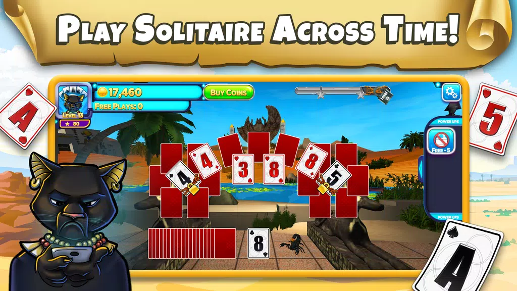 Solitaire Time Warp - #1 Solitaire Adventure Game Screenshot1