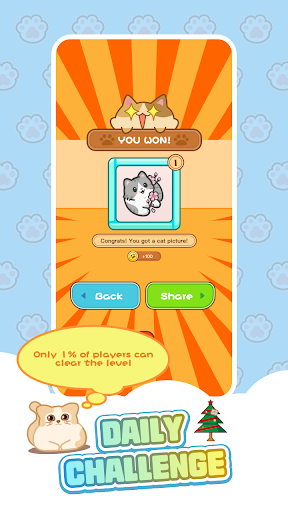 Cat Time - 3 Tile Match Game Screenshot4