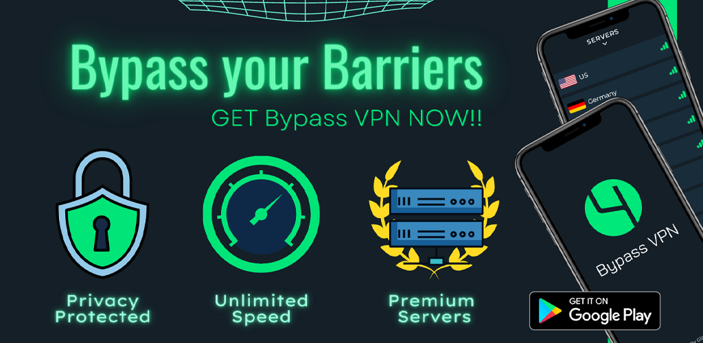 Bypass VPN - Secure VPN Proxy Screenshot1