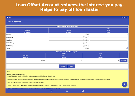 Loan & Interest Calculator Screenshot4