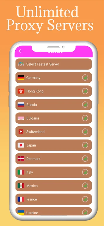 iTop VPN : Fast & Secure VPN Screenshot2