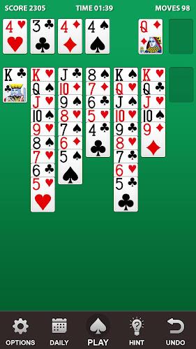 Solitaire. Screenshot1