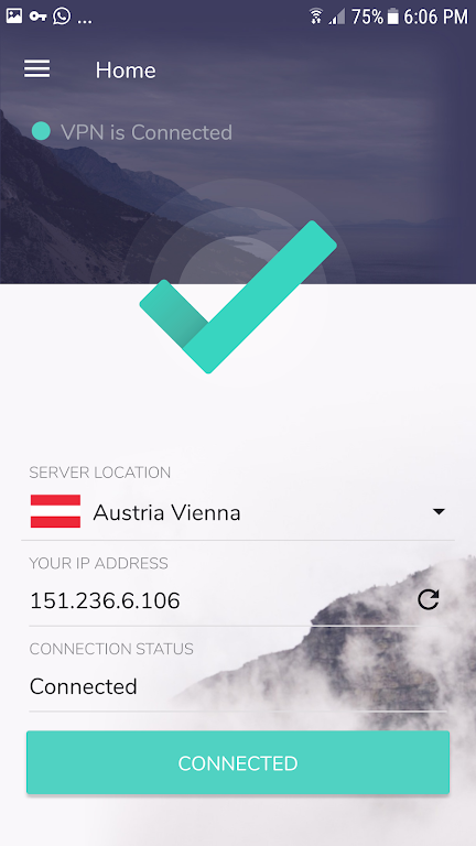 VPN Area: Fast VPN for Android Screenshot1