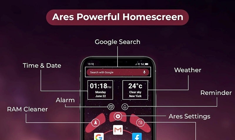 Ares Launcher Prime Screenshot1