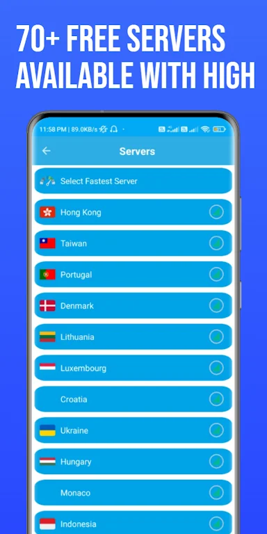 5G Speed VPN 2022 - 5G Pro VPN Screenshot3