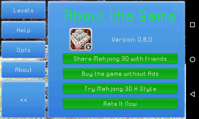 Mahjong 3D Cube Solitaire Screenshot3