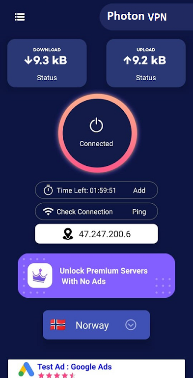 Photon Vpn : Unlimited Proxy Screenshot1