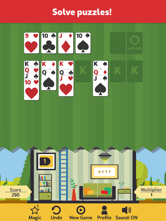 Solitaire Tower Screenshot1