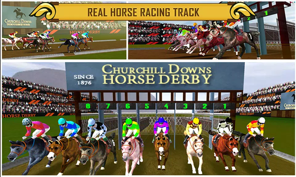 Virtual Horse Racing Champion Screenshot3