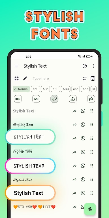 Stylish Text – Fonts Keyboard Mod Screenshot2