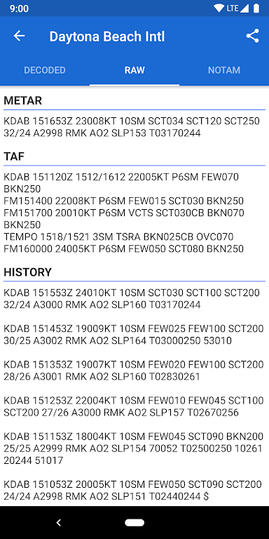 Avia Weather – METAR & TAF Mod Screenshot3