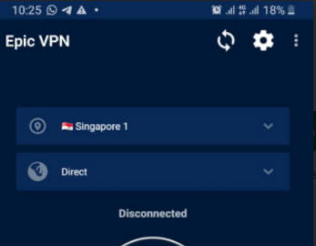 Epic VPN - Free SSH/HTTP/SSL VPN Screenshot1