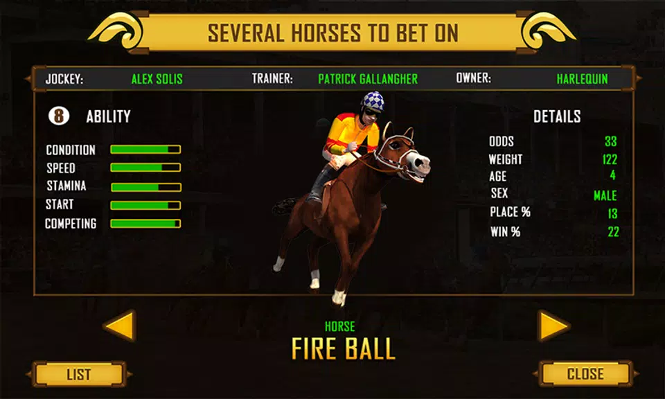 Virtual Horse Racing Champion Screenshot2