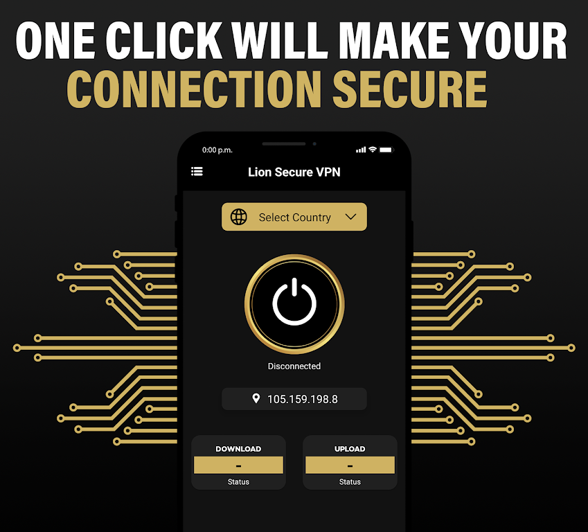 Lion Secure VPN Screenshot1