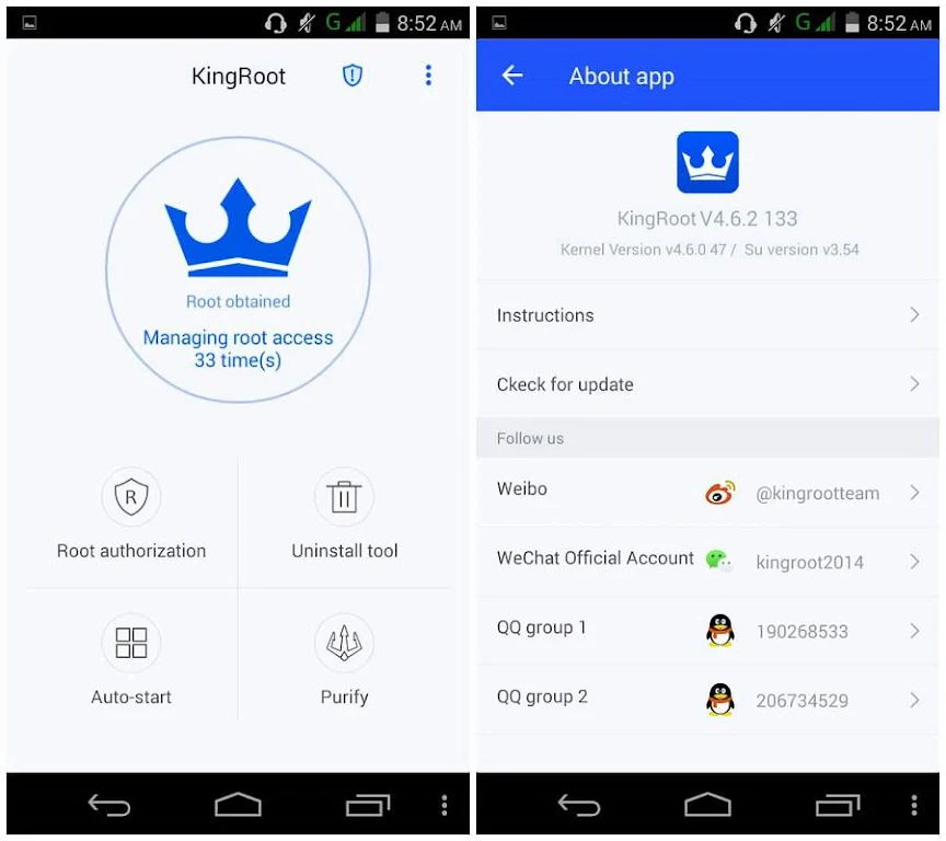 |Kingroot| Screenshot2