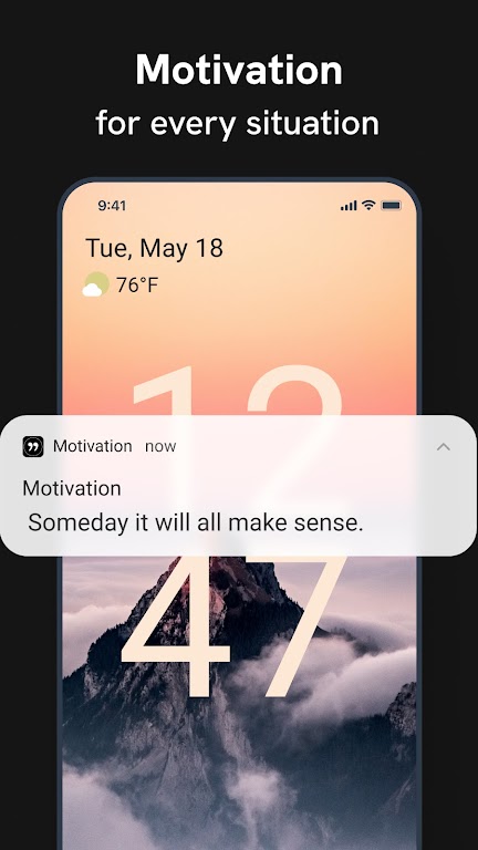 Motivation – Daily Quotes Mod Screenshot1