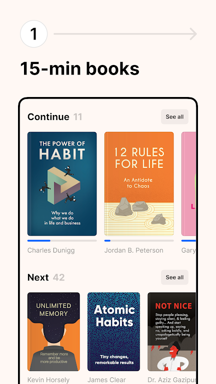 Headway: 15-Min Book Summaries Mod Screenshot3