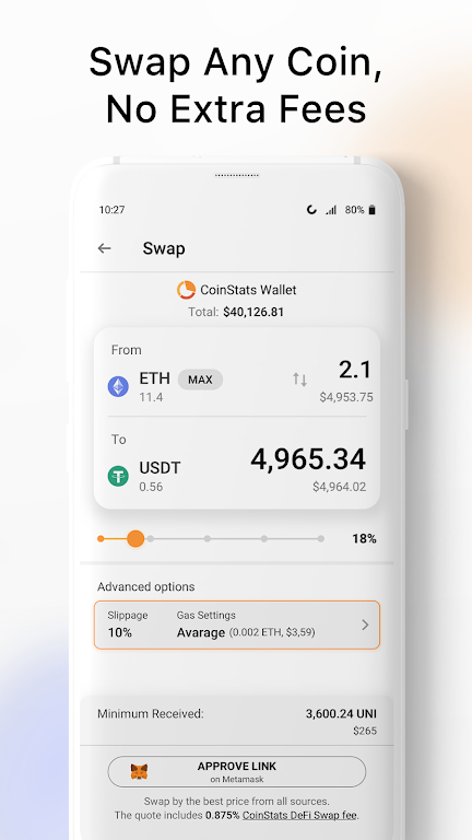 Coin Stats – Crypto Portfolio Mod Screenshot3