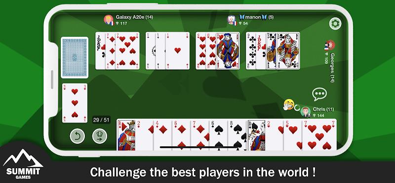 Rummy Online Multiplayer - free card game Screenshot1