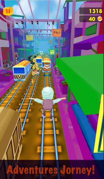 Run - Train Surfing 3D Mod Screenshot1