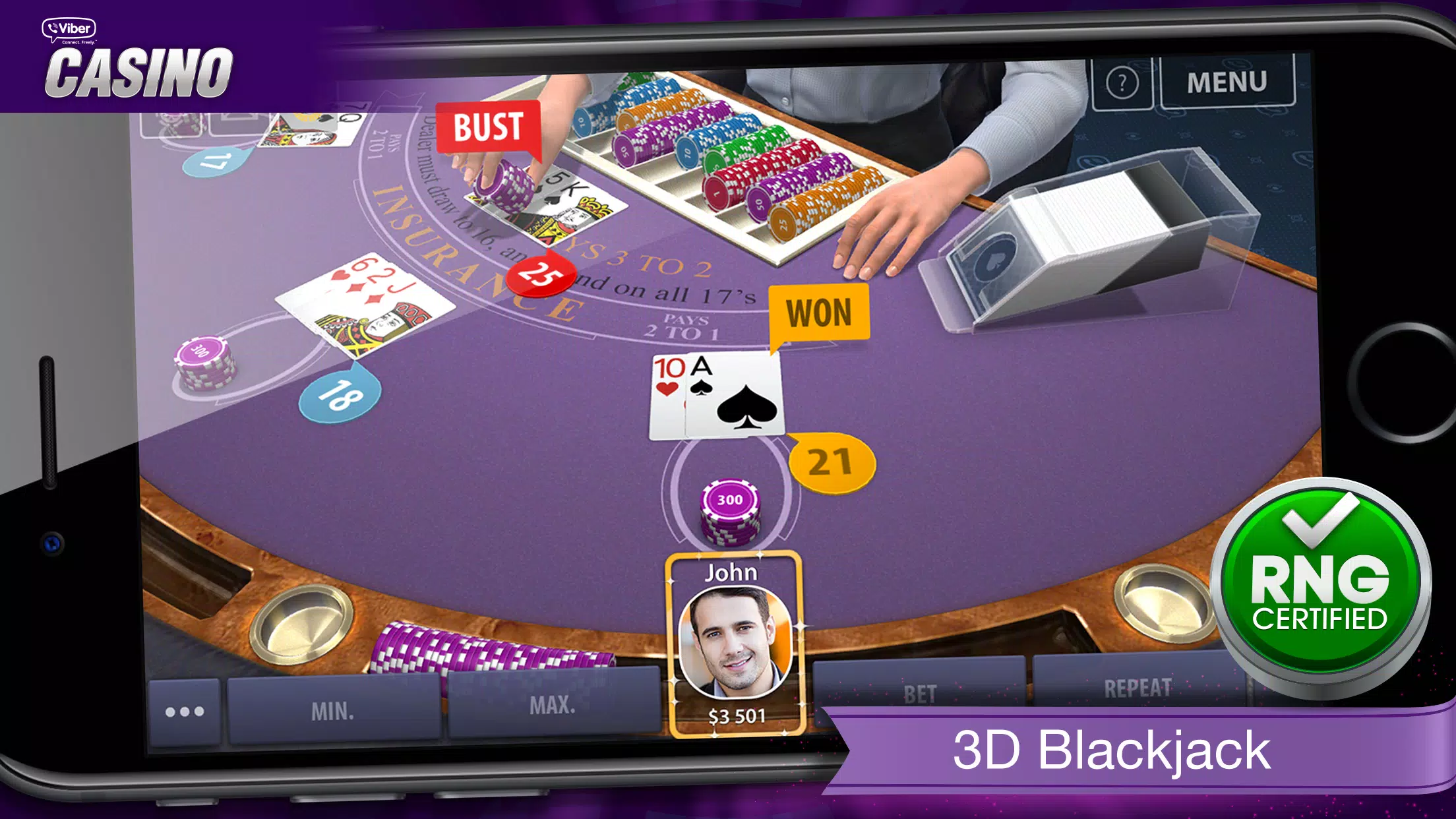 Viber Casino Screenshot1