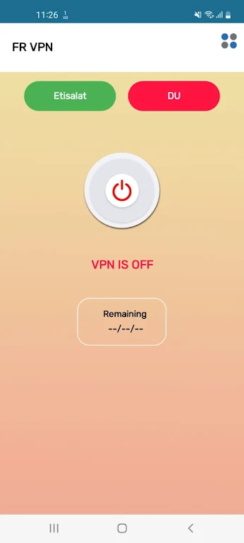 Fr vpn Screenshot1