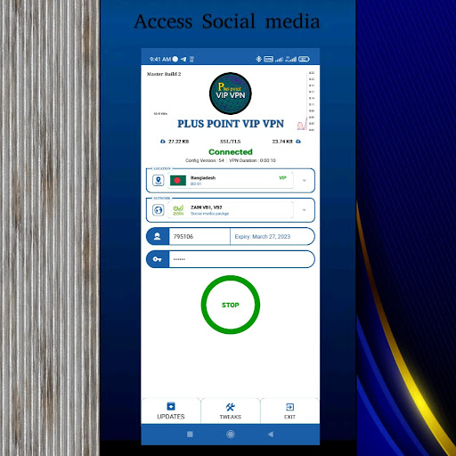 PLUS POINT VIP VPN Screenshot3