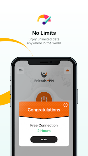 FriendsVPN - Fast & Secure VPN Screenshot1