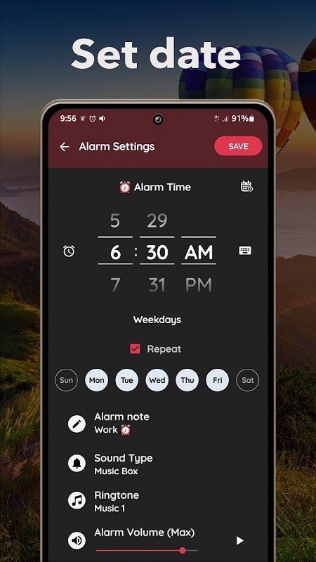 Alarm Clock Xs Screenshot3