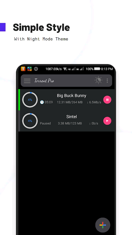 Torrent Pro – Torrent Downloader Mod Screenshot1