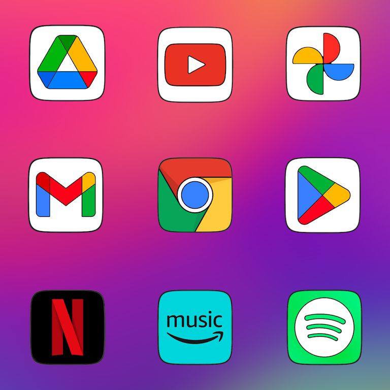 MIUl Carbon Icon Pack Mod Screenshot3