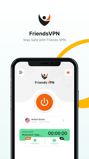 FriendsVPN - Fast & Secure VPN Screenshot4