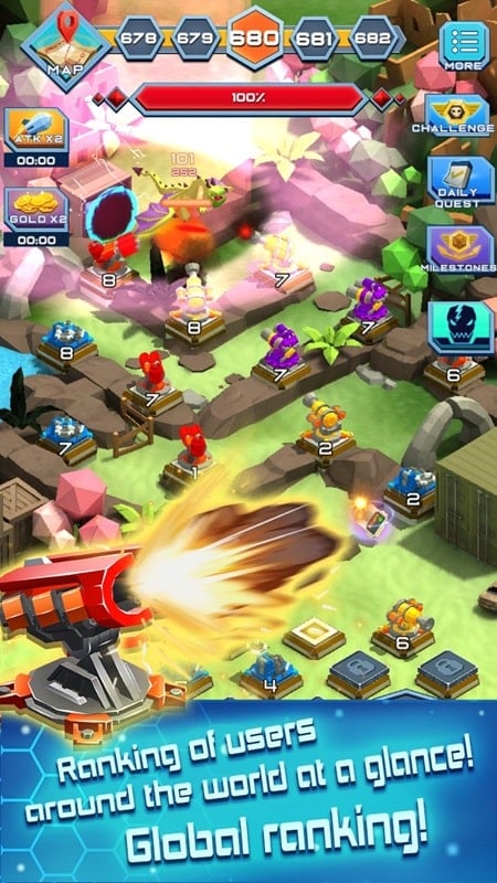 Turret Merge Defense Screenshot1