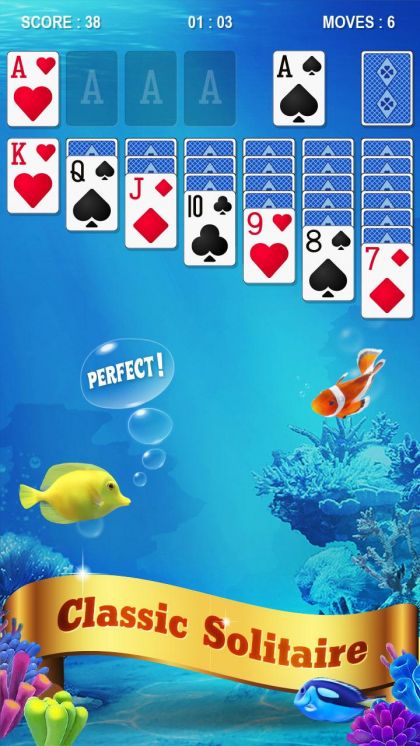 Solitaire - Fish Screenshot1