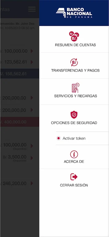 Banca Móvil de BNP Screenshot4