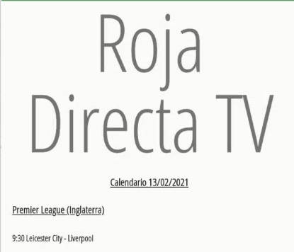 Roja Directa TV Screenshot1