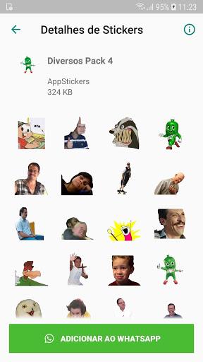 Funny Memes Stickers for WhatsApp - WAStickerApps Screenshot3