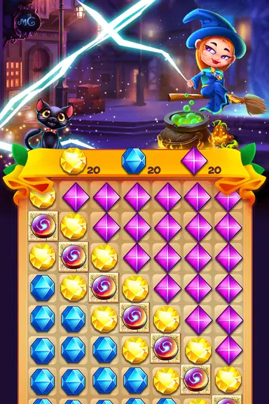 Witch Jewel Puzzle Screenshot2