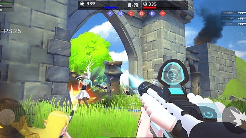 Girls Battle Screenshot1